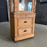 1920 oak museum display case