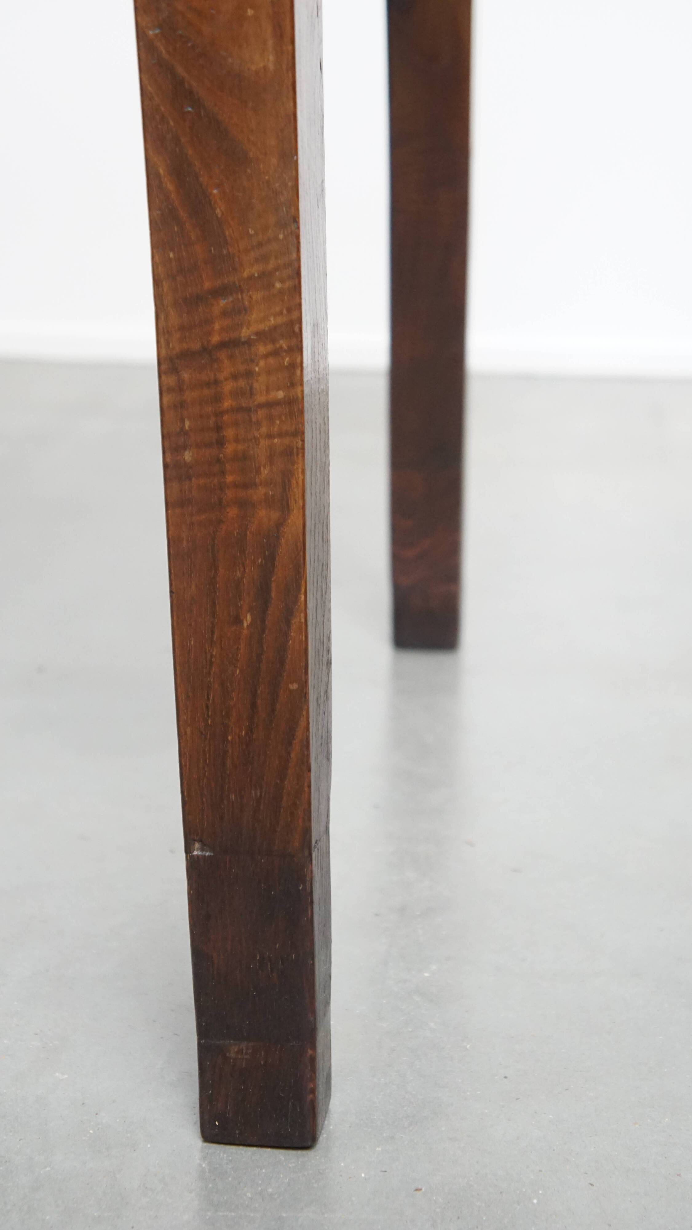 Antique Early 19th Century English 6-Person Dining Table with Walnut Top