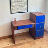 Vintage children's desk from the 1950s.