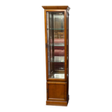 Cherry wood display cabinet