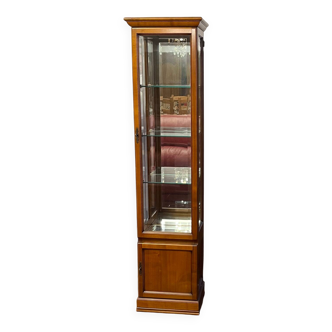 Vitrine en merisier