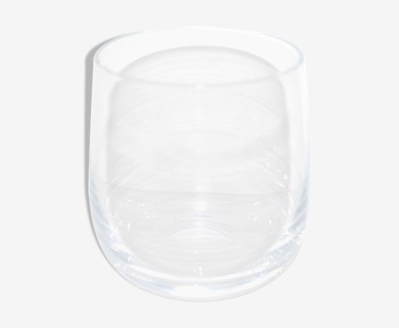 Whisky glass in blown crystal Daum - Model Rhone Poulenc 1980 | Selency