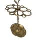 Art Nouveau style solid brass umbrella stand
