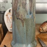 Vase en grès de forme ovoïde