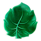 ceramic trivet leaf model Gien 60s