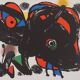 Joan miro: wild animal - original lithograph
