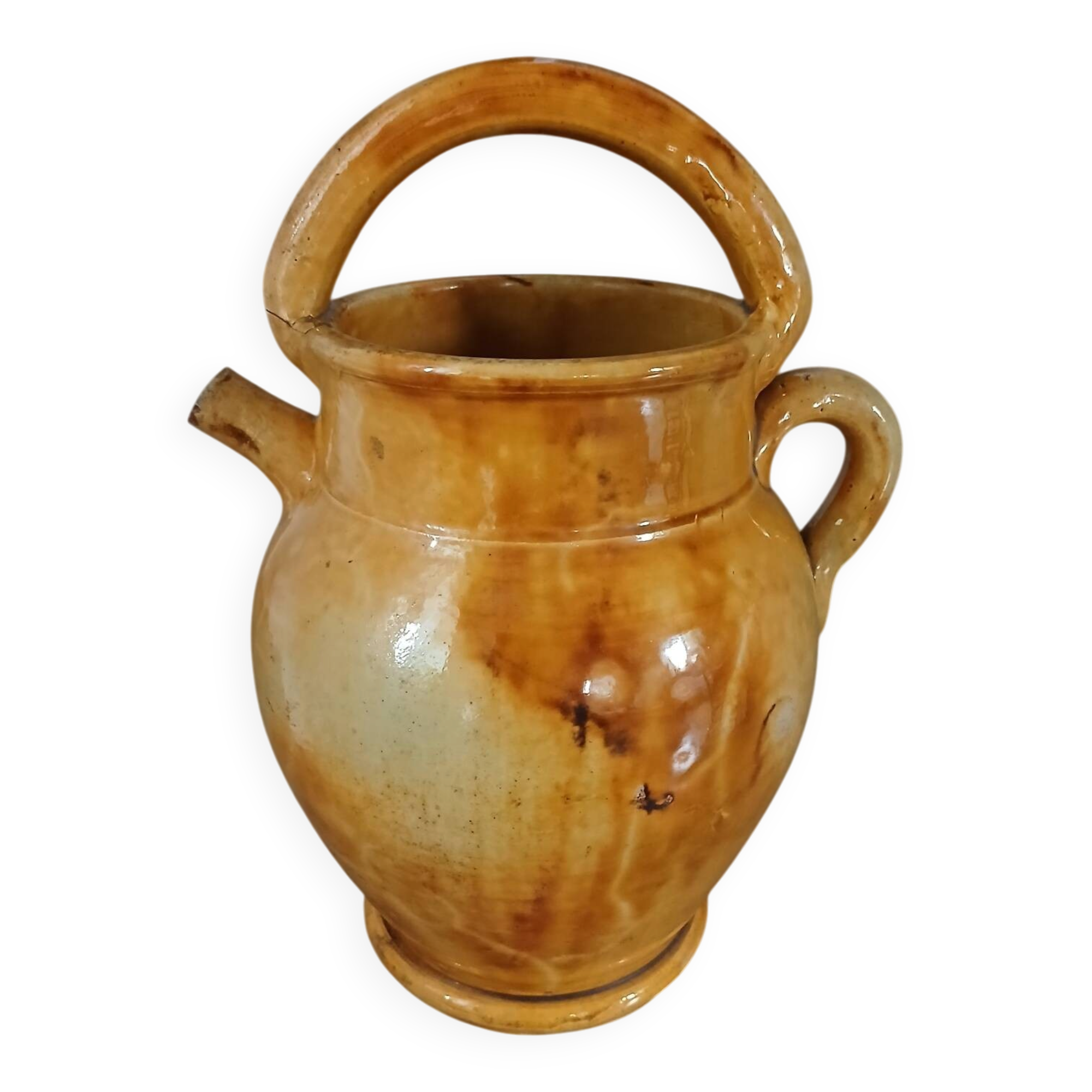 Old Provençal jug from Vallauris
