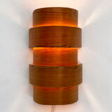 Pine veneer sconce, Sweden 1960s