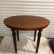 Solid wood oval table 1930