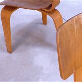 Model 'SE 42' Dining Chairs by Egon Eiermann for Wilde & Spieth, Germany 1949, Set of 4