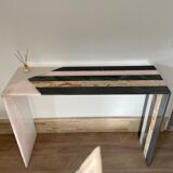 Marquetry console