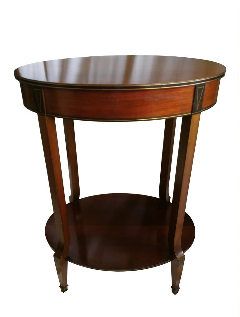 Side table, mahogany, Art Deco, circa 1920