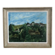 Tableau ancien Pierre Lebourg paysage de l'Allier