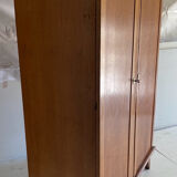 Vintage cupboard with compass feet