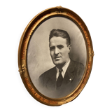 Framed portrait of a man