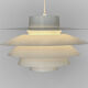 Pendant light "Verona" by Sven Middelboe for Nordisk Solar Compagni. Denmark 1970s.