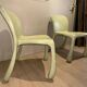 Pair of 50's 70's designer fiberglass chairs
