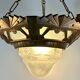 Art Deco chandelier with 4 lights, 1930.