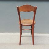 1900 curved wooden chair
