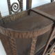 Iron iron wall coat rack 1930