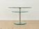 1980s Glass Side Table, Peter Draenert