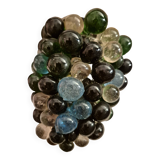 Murano grape cluster chandelier