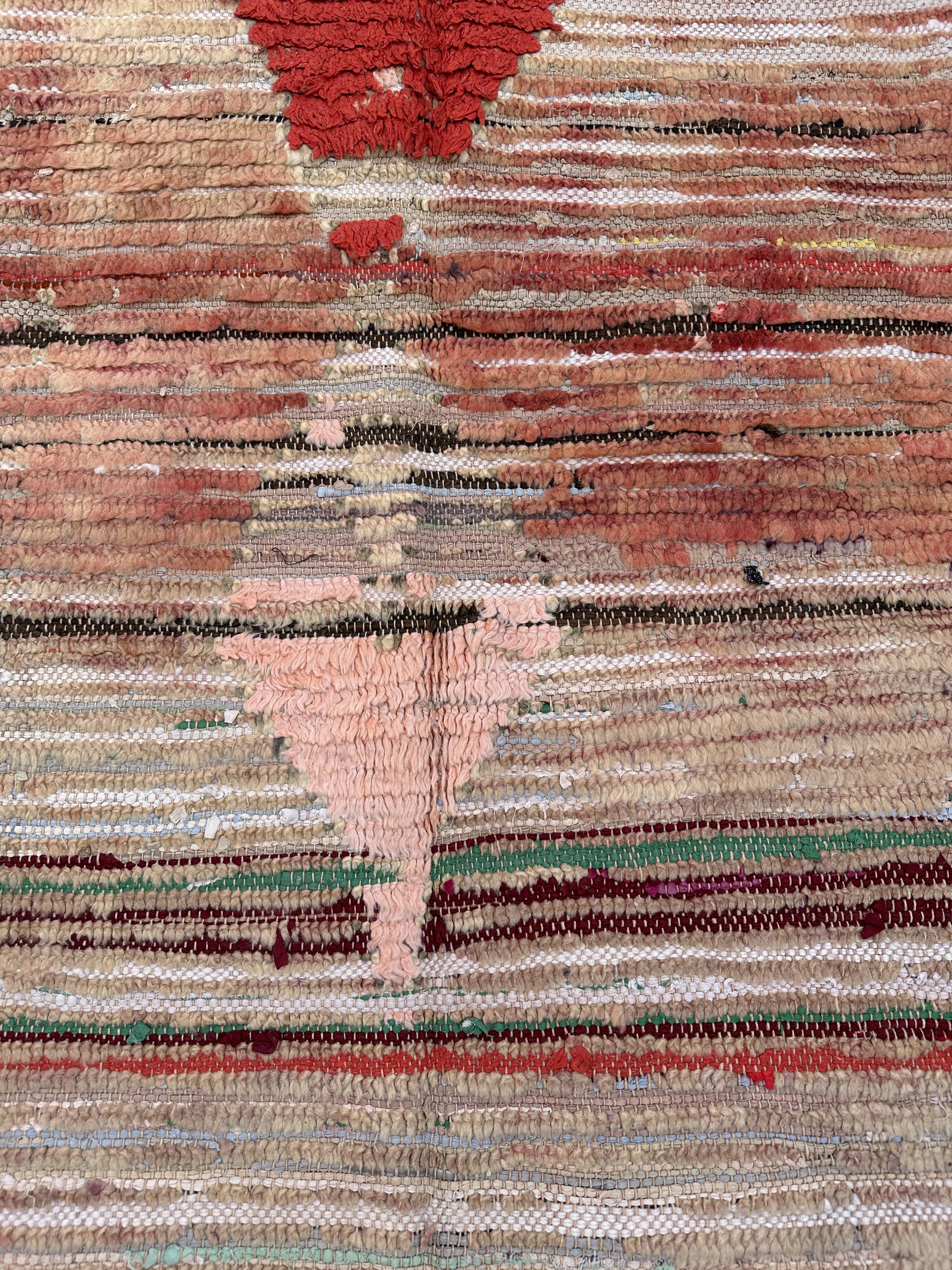 Boujad beige Moroccan rug - 135 x 234 cm