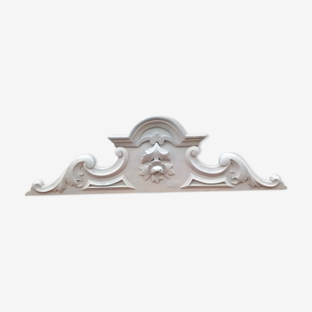 Old patinated pediment