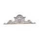 Old patinated pediment