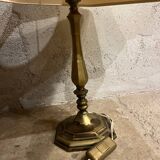 Vintage 1950s brass lamp