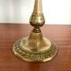 Golden bronze chandelier