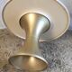 White and gold "tam tam" coffee table – 60s/70s