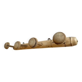 Antique bamboo coat rack from the 1920s