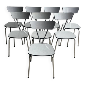 Ensemble de 8 chaises - salle manger milieu