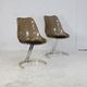 Pair of "space age" chairs