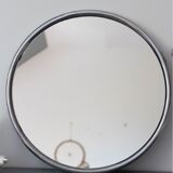 Vintage mirror in chromed metal