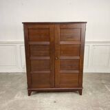 Small 1950s oak wardrobe