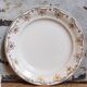 Eight Villeroy & Boch dessert plates with gold decor