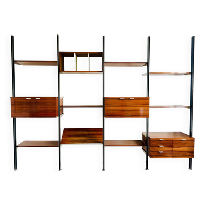 Bibliothèque  étagère modulable CSS de George Nelson par Herman Miller