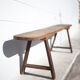 Old farm bench