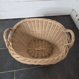 Old wicker basket