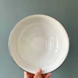 5 pièces d’un service en porcelaine Jules Vieillard XIXème