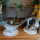 Large crystal bowl — entirely handmade by a master glassmaker.