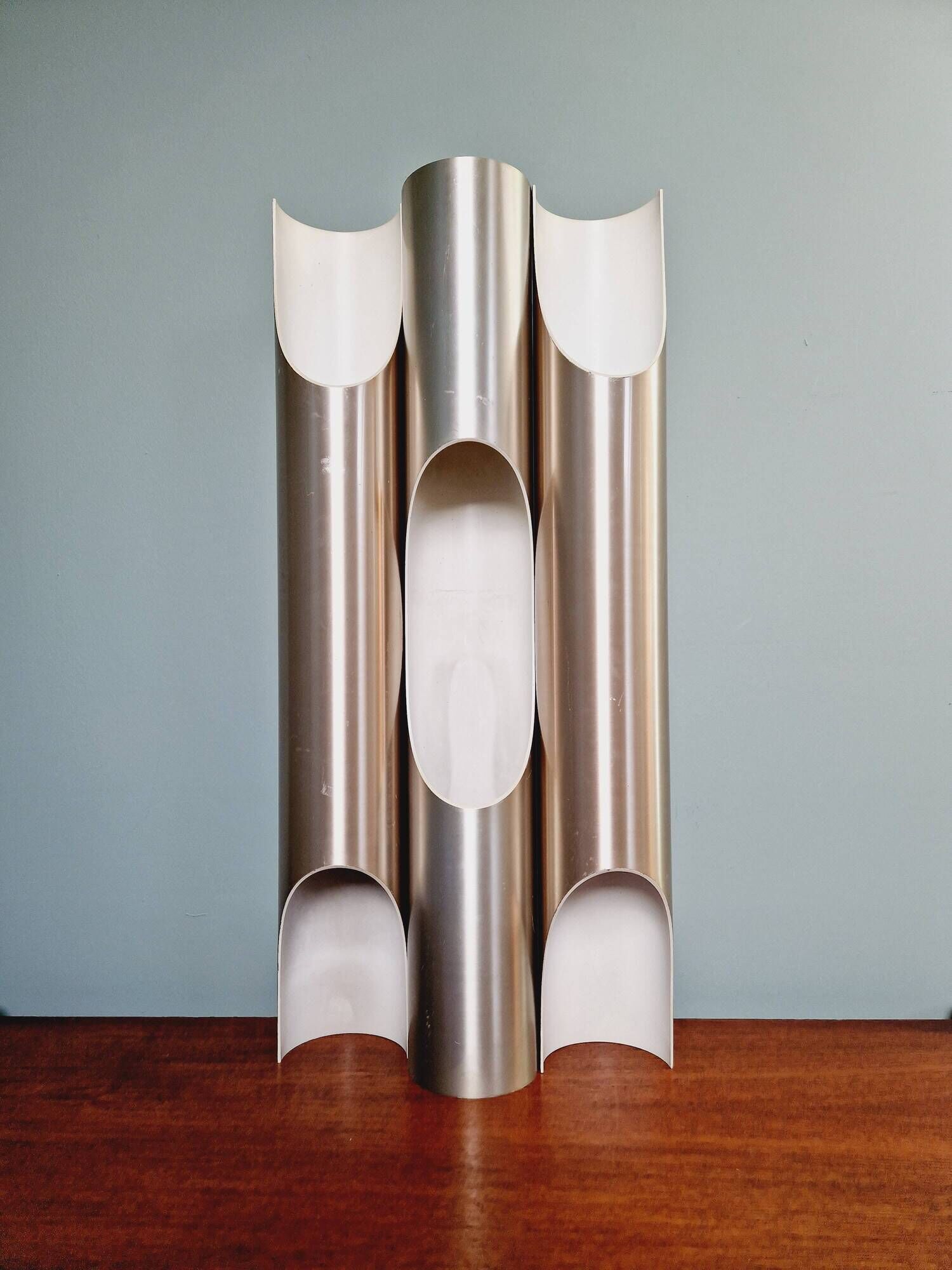Set of 3 fuga xl wall lights (60cm), raak, 1960s