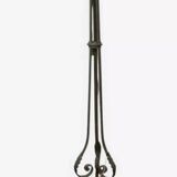 Art Deco wrought iron floor lamp base from the 1930s