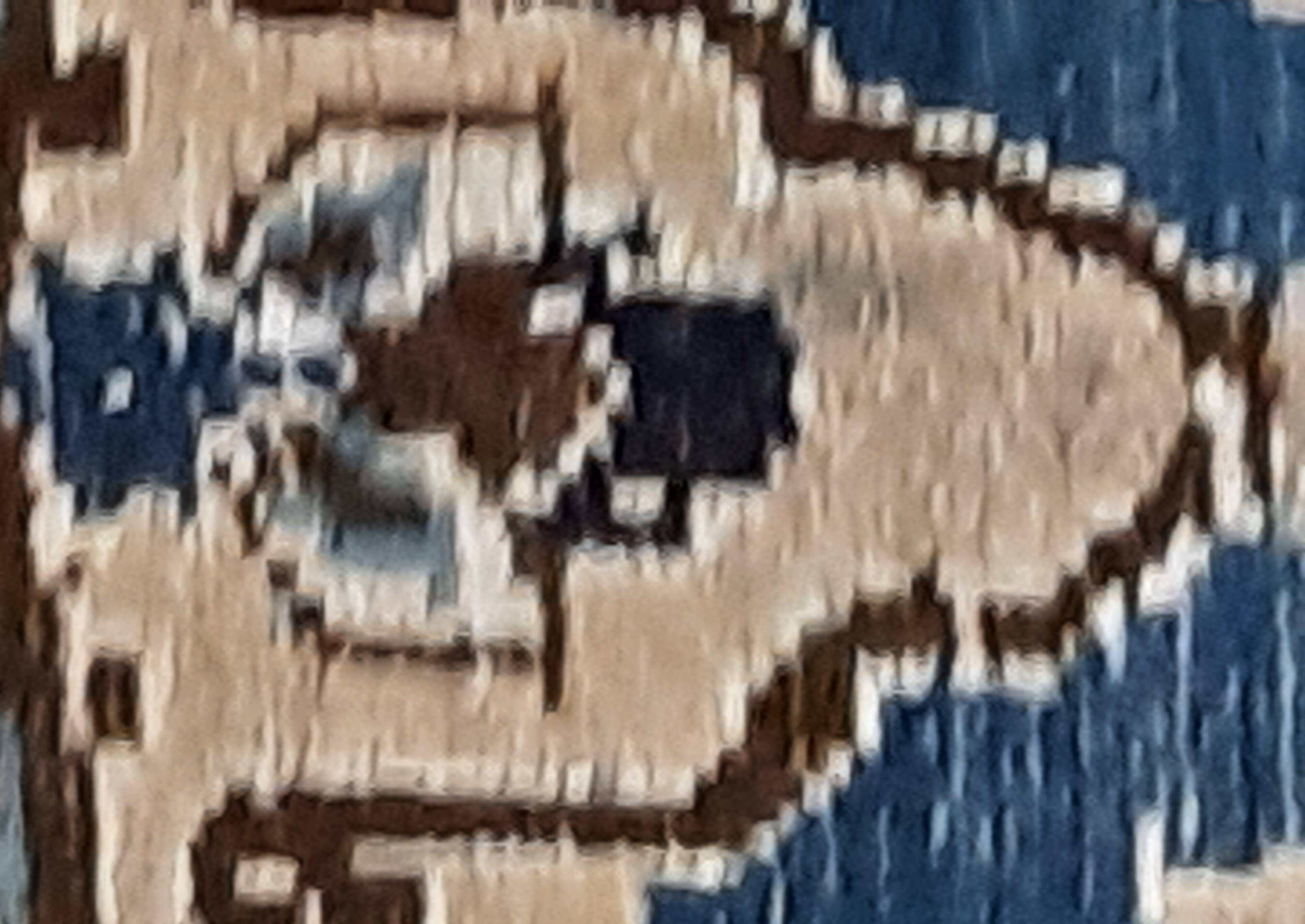 Handmade oriental rug 3m x 2m