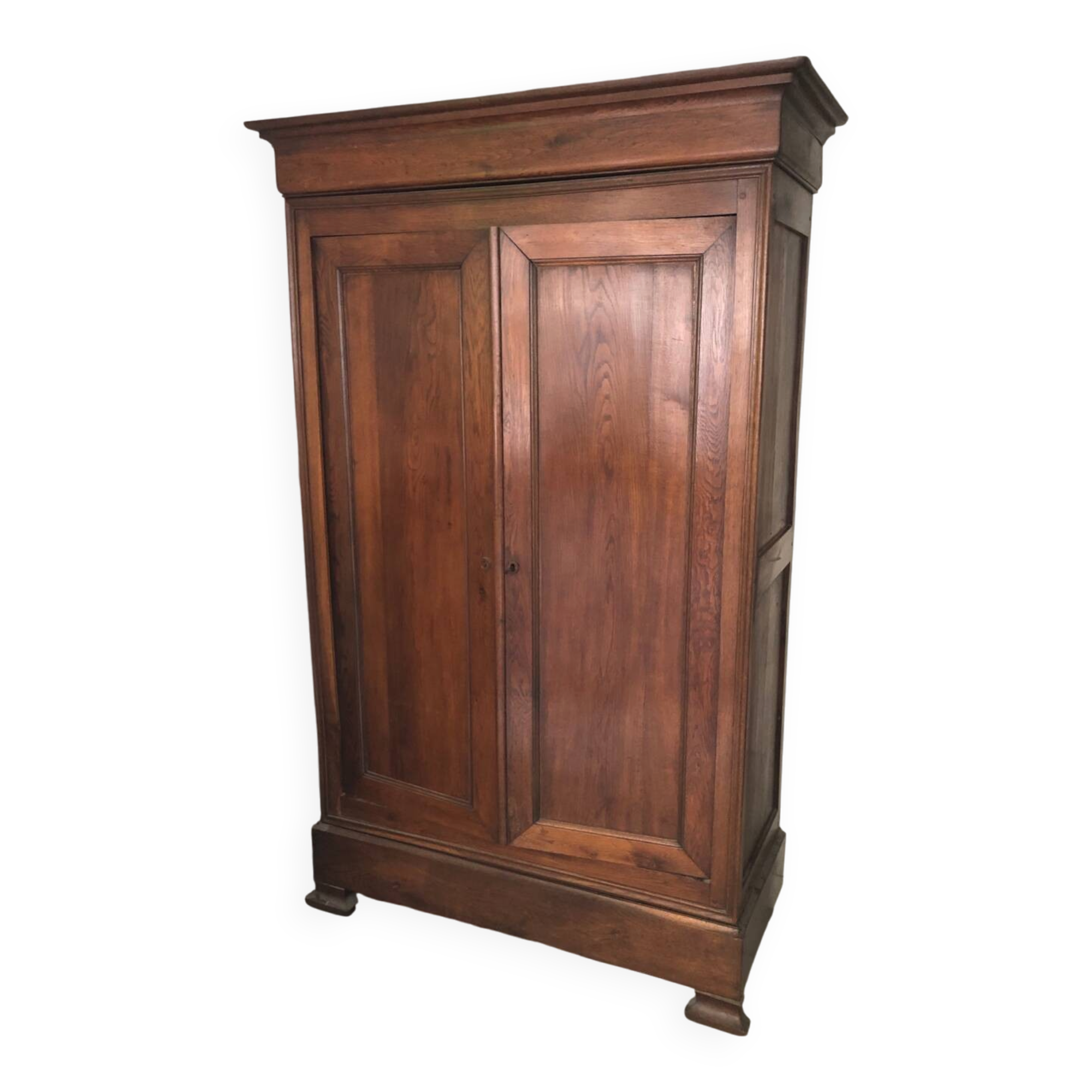 Louis-Philippe wardrobe in solid oak