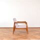 Mid-Century Swedish Teak Lounge Chair by Alf Svensson for Dux, 1960s.