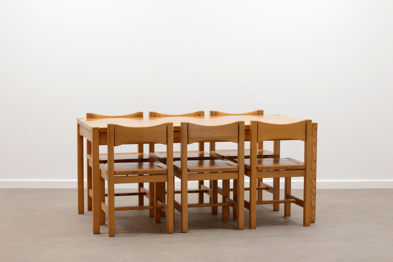 Hongisto dining set by Ilamri Tapiovaara for Laukaan Puu, Finland 60s.