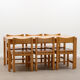 Hongisto dining set by Ilamri Tapiovaara for Laukaan Puu, Finland 60s.